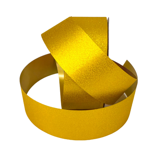 Listón Glitter - Oro