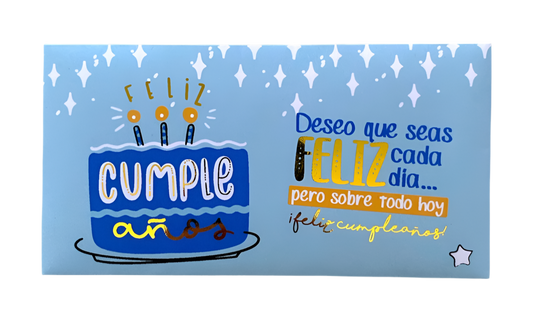 Sobres para dinero metalizado (5 pz)