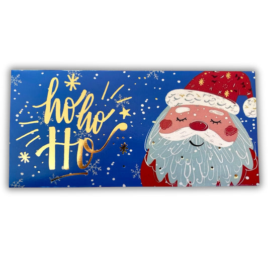 Sobres para dinero metalizado (5 pz) - navidad