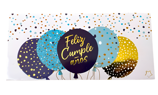 Sobres para dinero metalizado (5 pz)