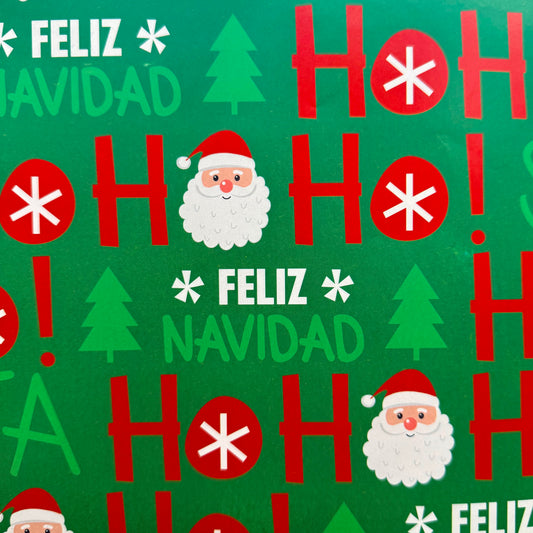 Papel de Regalo Navidad 231 (25 pliegos)