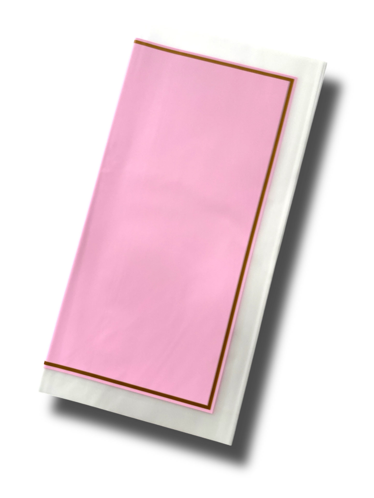 Papel Floral - Doble Marco Gold