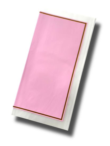 Papel Floral - Doble Marco Gold