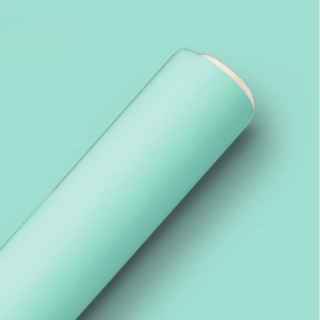 Papel de regalo sólido - Menta