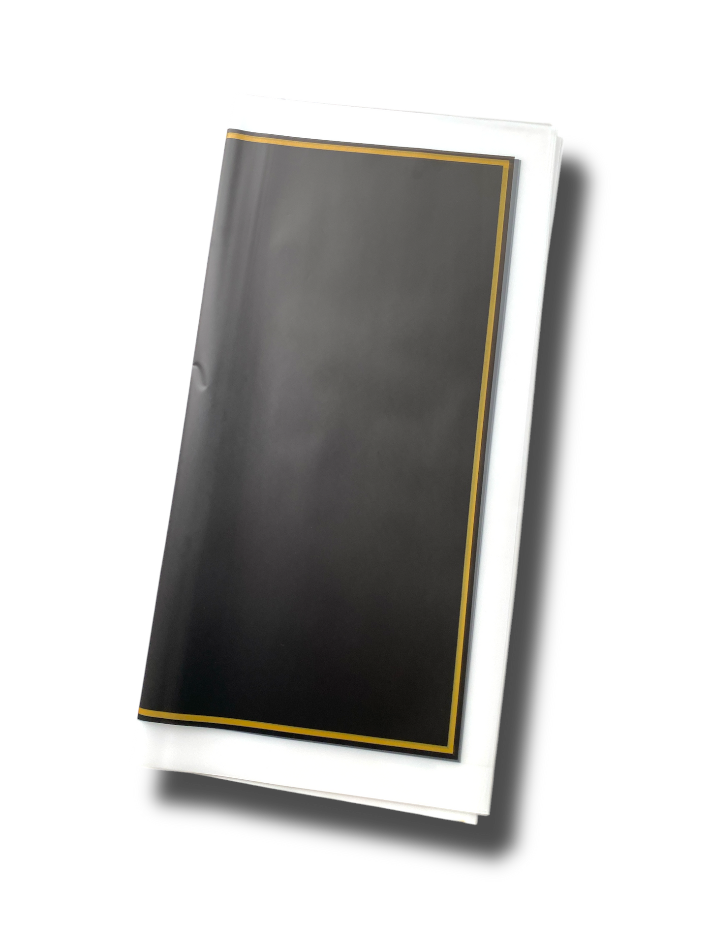 Papel Floral - Doble Marco Gold