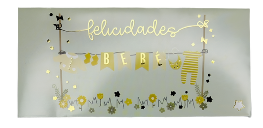 Sobres para dinero metalizado (5 pz)