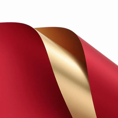 Papel Floral - Doble Vista Oro CK-130