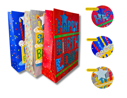 Bolsa de Regalo Jumbo 111-6 (12 piezas)
