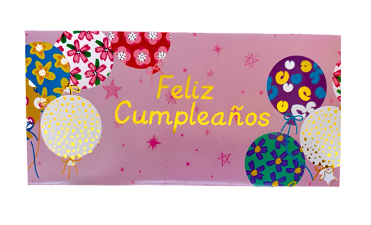 Sobres para dinero metalizado (5 pz)