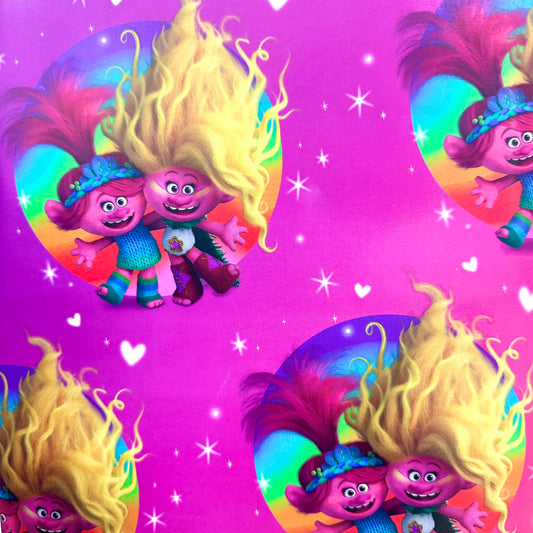 Papel de regalo en pliego - Personaje (25 Pliegos)