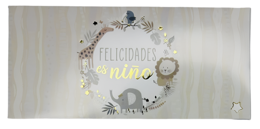 Sobres para dinero metalizado (5 pz)