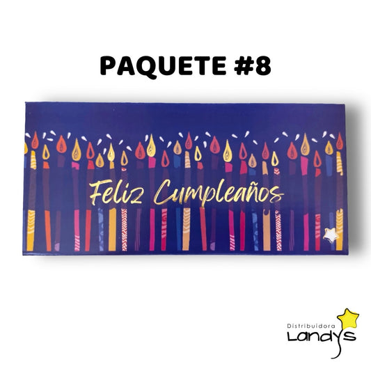 (Copia) Sobres para dinero metalizado (5 pz)