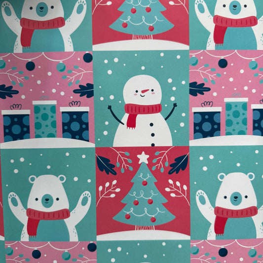 Papel de Regalo Navidad 262 (25 pliegos)