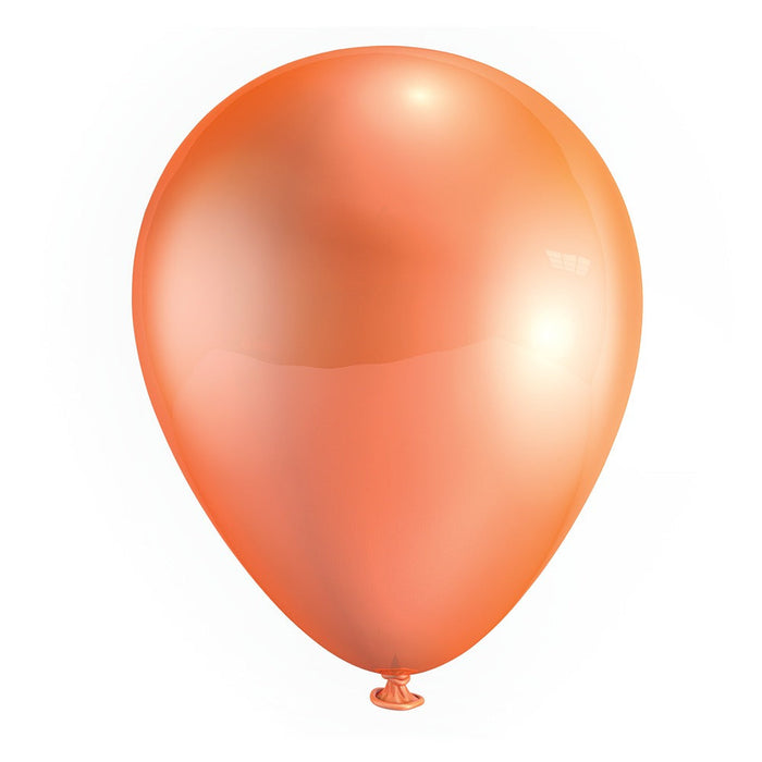 Globo Látex - Naranja Metálico