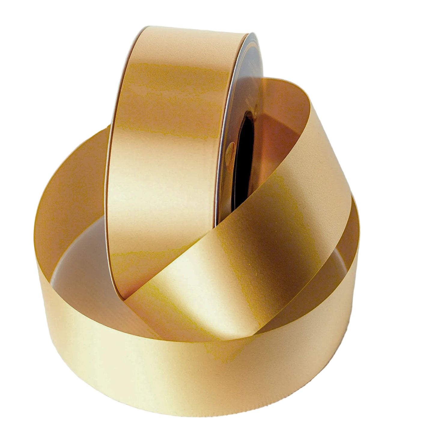 Listón liso seda - Oro Pálido