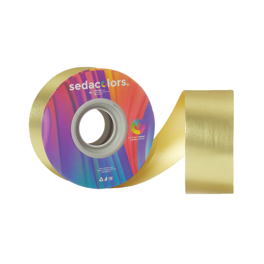 Listón Silky Metal -  Oro