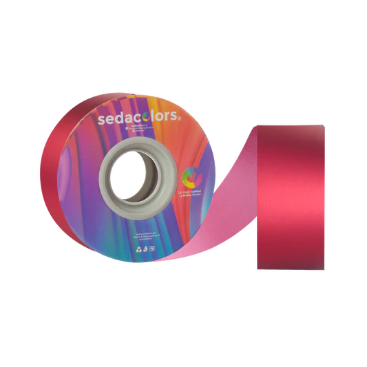 Listón Silky Metal - Vino