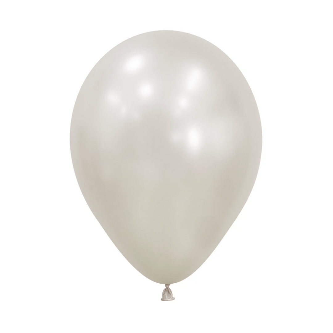 Globo Látex Sempertex - Silk Blanco