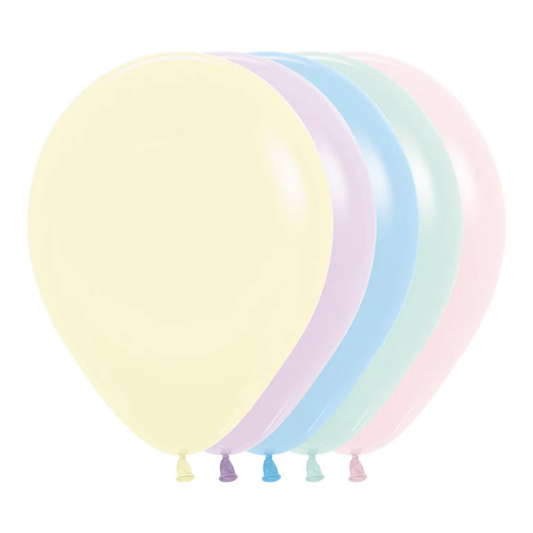 Globo Látex Sempertex - Pastel Mate Surtido