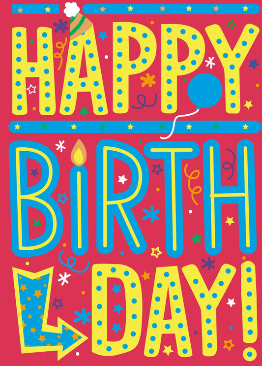 Tarjeta Cumpleaños TC252 (3pz)