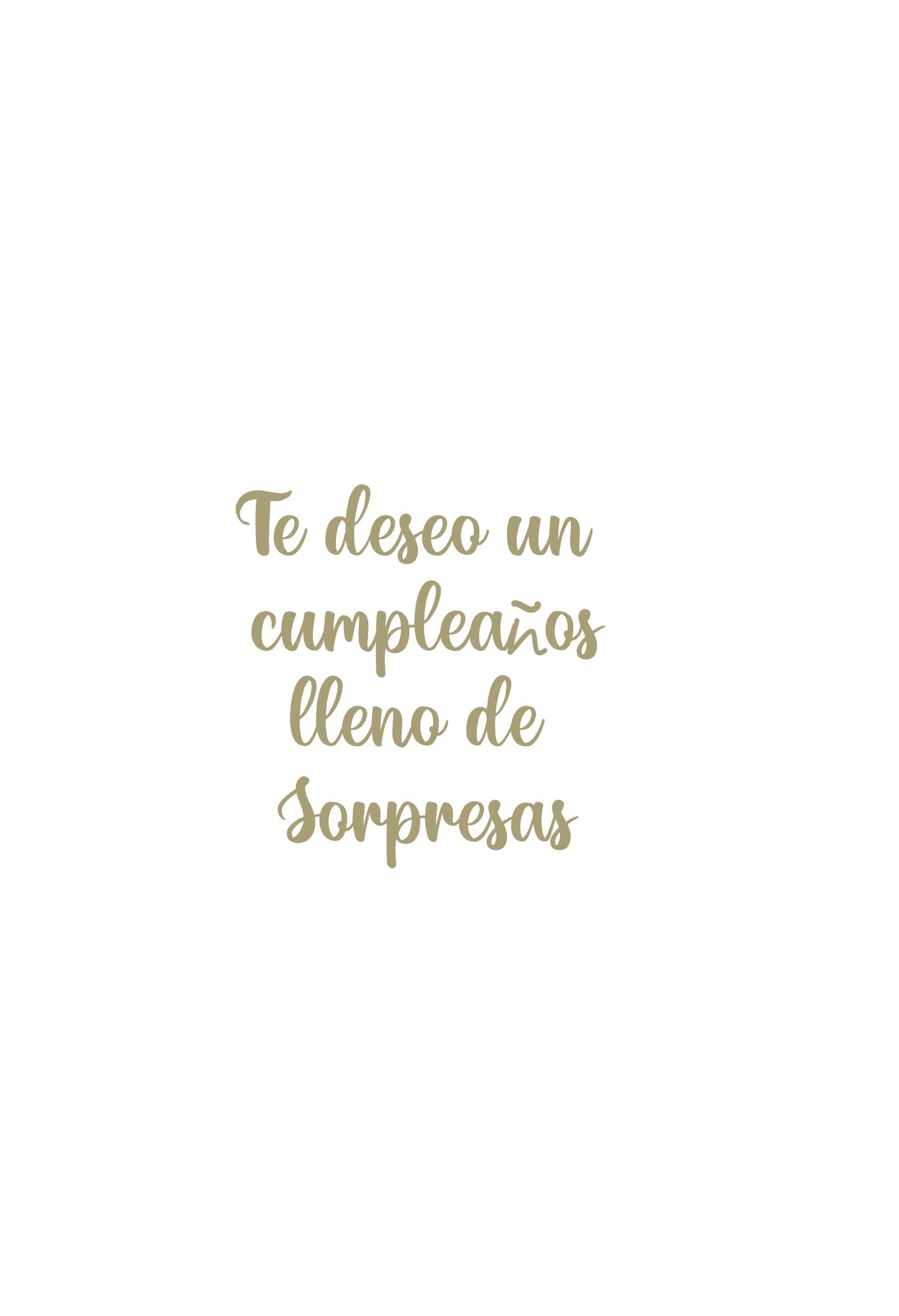 Tarjeta Cumpleaños TC253 (3pz)