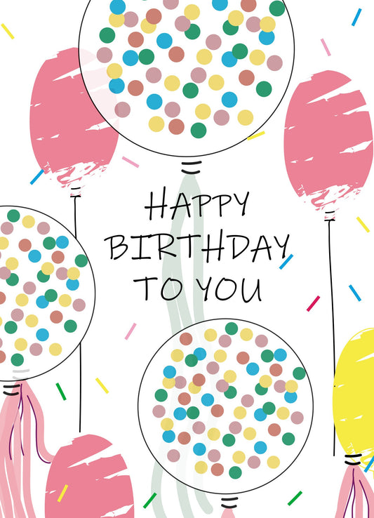 Tarjeta Cumpleaños TC254 (3pz)