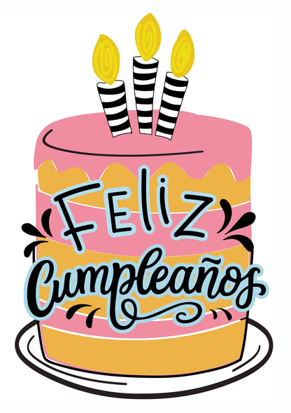 Tarjeta Cumpleaños TC255 (3pz)