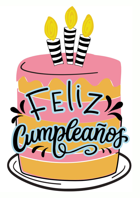 Tarjeta Cumpleaños TC255 (3pz)