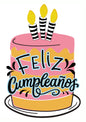 Tarjeta Cumpleaños TC255 (3pz)