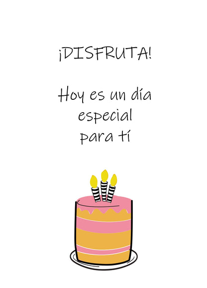 Tarjeta Cumpleaños TC255 (3pz)
