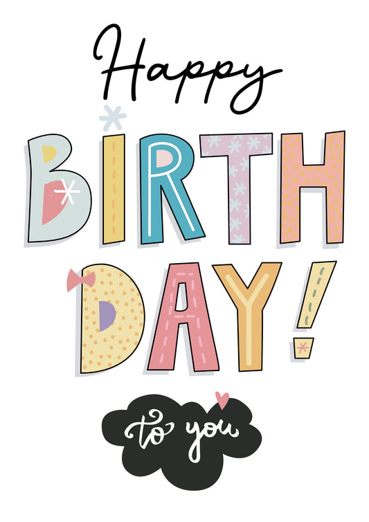 Tarjeta Cumpleaños TC256 (3pz)