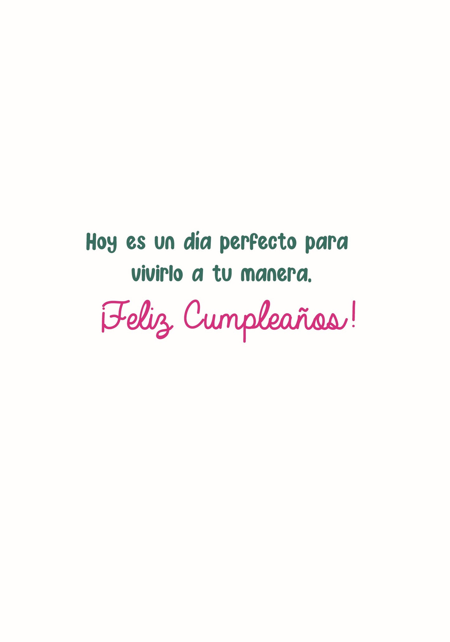 Tarjeta Cumpleaños TC175 (3pz)