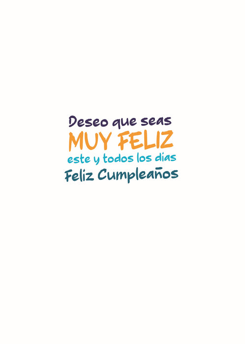 Tarjeta Cumpleaños TC197 (3pz)