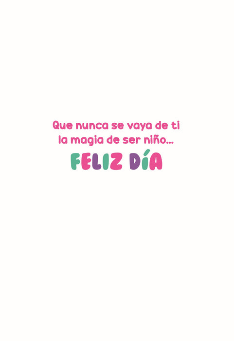 Tarjeta Día del Niño TDD-110