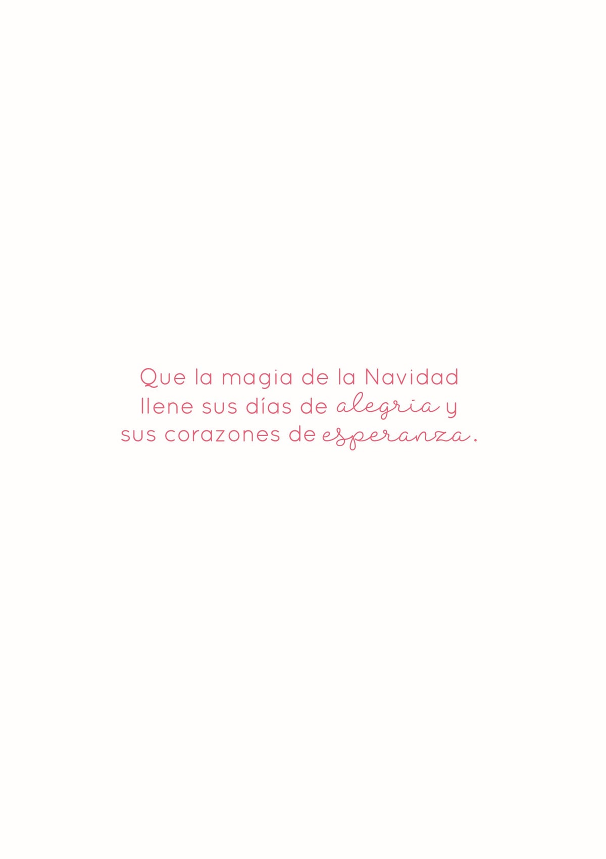 Tarjeta Navidad - 140