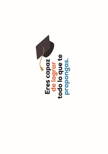 Tarjeta Graduación TG-123 (3pz)