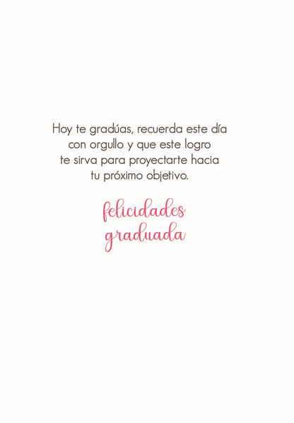 Tarjeta Graduación TG-125 (3pz)