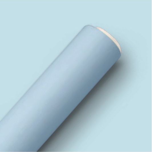 Papel de regalo sólido - azul cielo