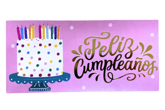 Sobres para dinero metalizado (5 pz)