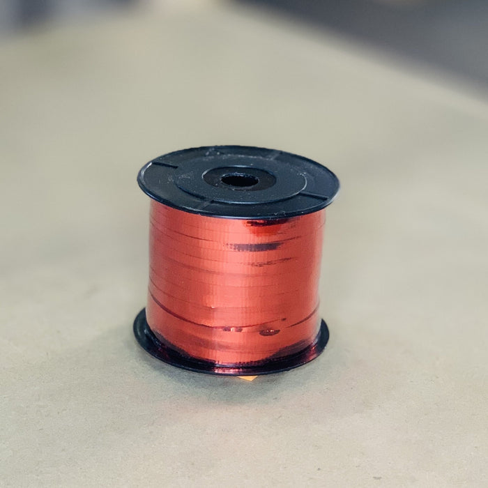 Curling Liso Metálico A1 Rojo