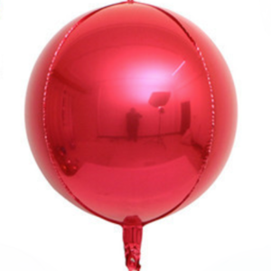 Esfera 32" Rojo Metálico