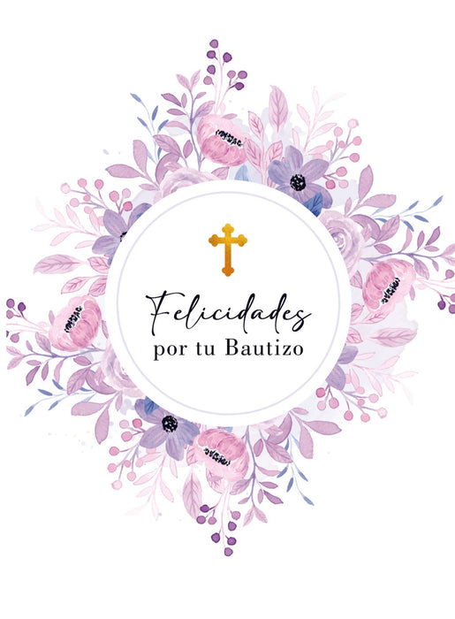 Tarjeta Bautizo TBA107 (3pz)