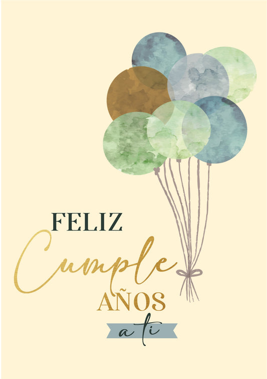 Tarjeta Cumpleaños TC145 (3pz)