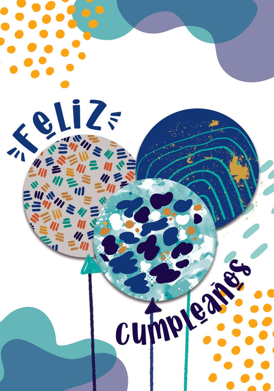 Tarjeta Cumpleaños TC161 (3pz)