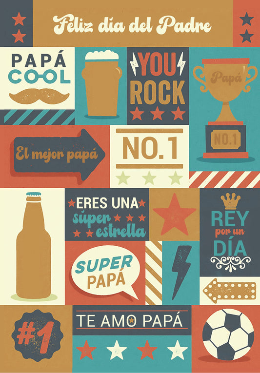 Tarjeta Día del Padre TADDP-114