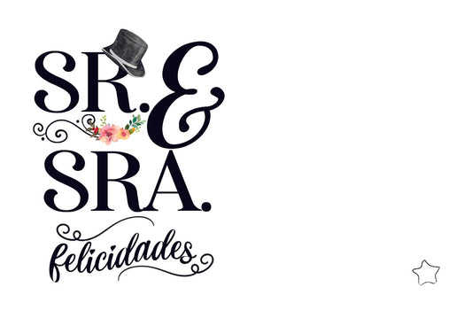 Tarjeta De-Para Boda TDPB-108