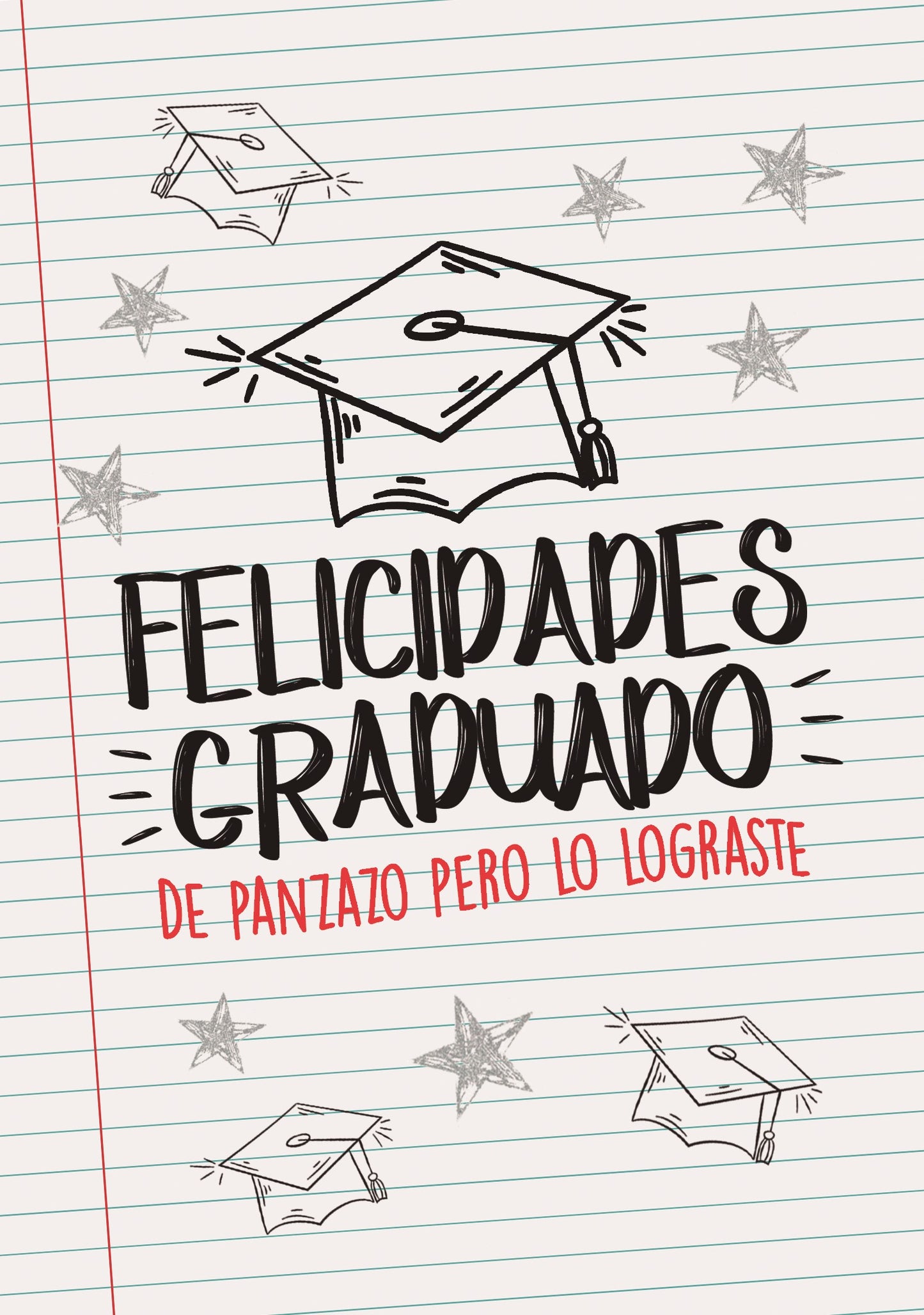 Tarjeta Graduación TG-117 (3pz)