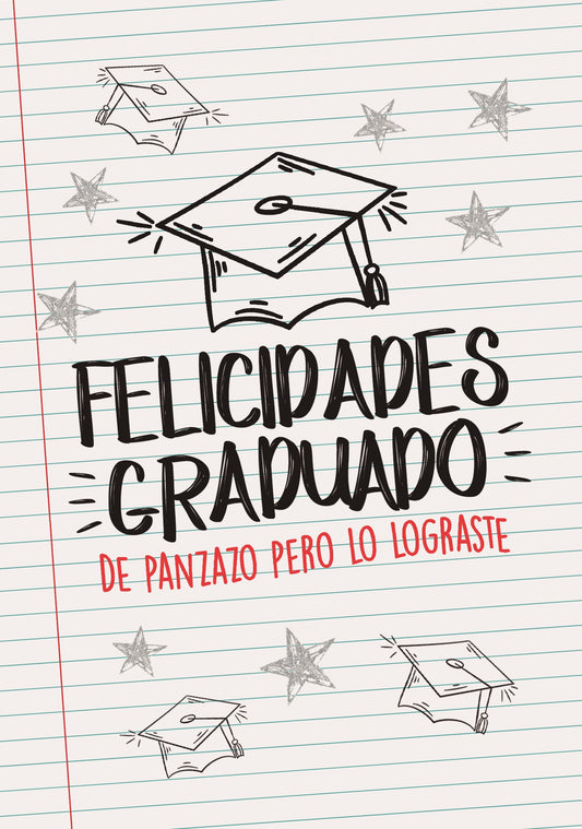 Tarjeta Graduación TG-117 (3pz)