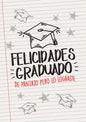 Tarjeta Graduación TG-117 (3pz)