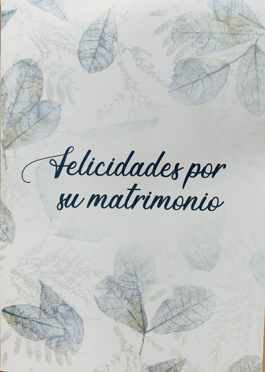 Tarjeta Boda  TB106 (3pz)